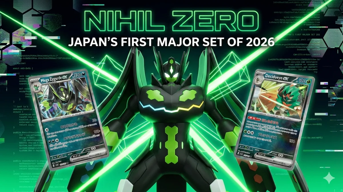 Nihil Zero (M3): Japan's First 2026 Set with Mega Zygarde ex — Release Date, Cards & Guide