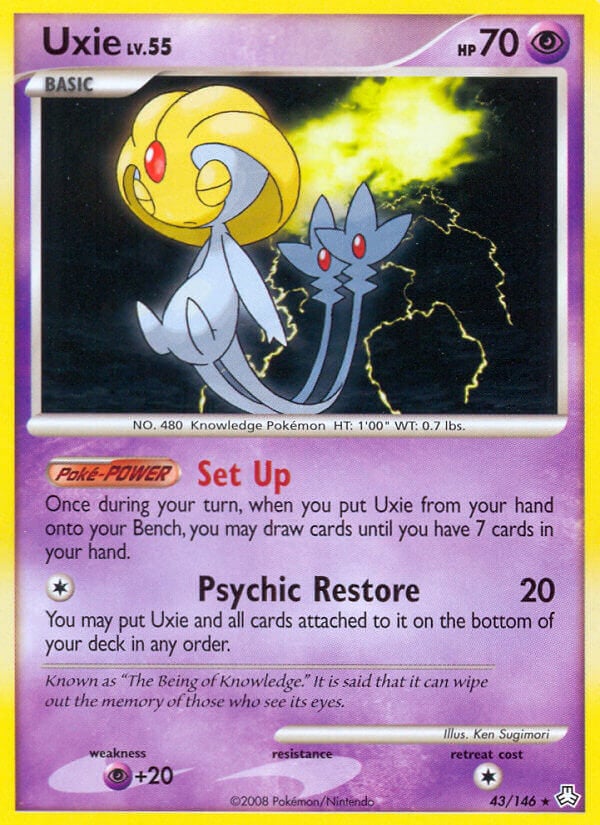 Uxie Legends Awakened — 30th Celebration Classic Collection reprint