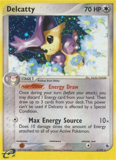 Delcatty EX Ruby and Sapphire — 30th Celebration Classic Collection reprint